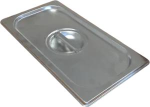 Deckel für behülter inox 1/3