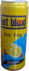 Hot Blood Eistee Zitrone Dose 24x0,33ml