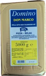 Pizza Belag 60% Vlevy 5 kg Block