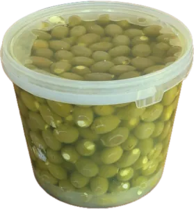 Oliven Grün gefüllt mit Küse 4,8 kg