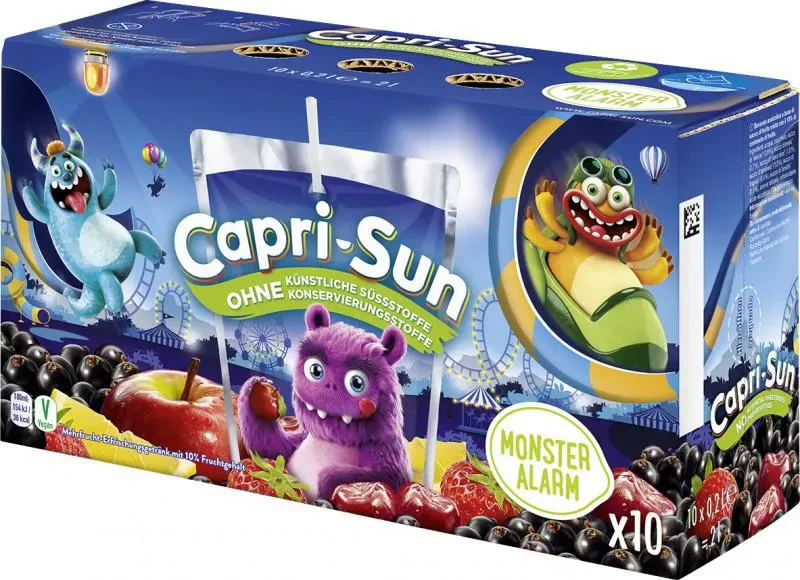 Capri Sun Monster Alarm 4x10 stck in Karton