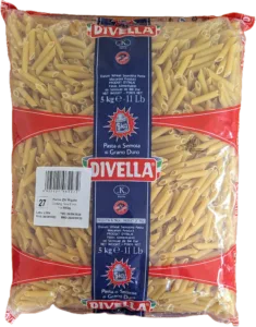Penne Rigate (Divella) 3x5 Kg im Karton