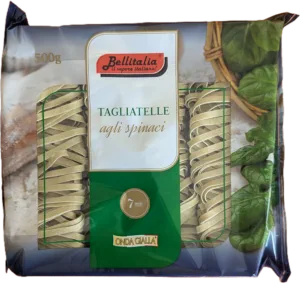Tagliatella (grün) 7 mm, 10x500g im Karton