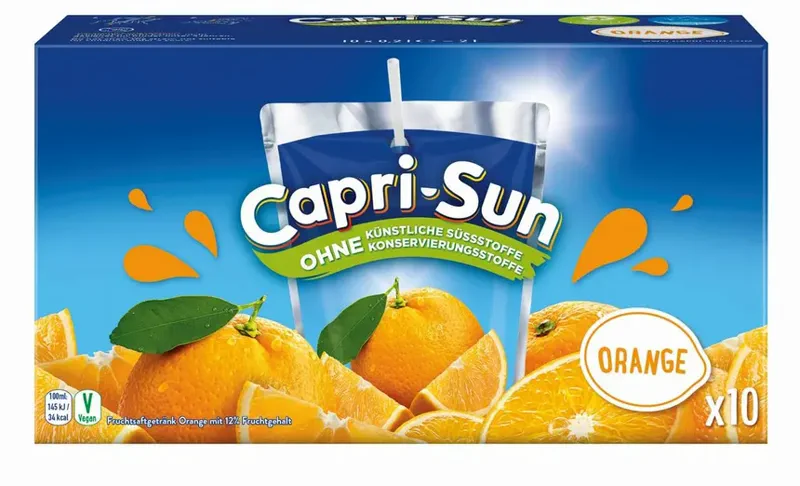 Capri Sun Orange 4x10 Stk in Karton