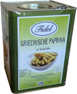 Peperoni mittelscharf (Fidel) 7 kg Netto