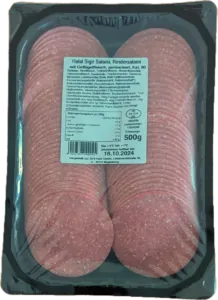 Rinder- Salami 500gr Bille 80 Kal. 9x500gr in Pack