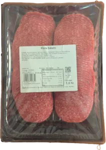 Salami Egelbusch Geschnitten 80kal 4x1kg in karton