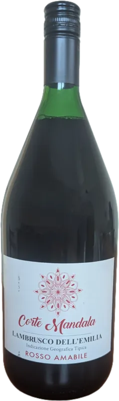 Rotwein Lambrusco CORTE MANDALA 6x1,5 lt