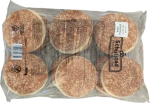 Hamburgerbrot (klein) 10cm 48x55gr Stk in Karton