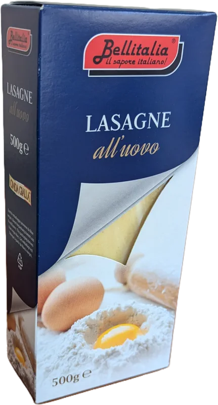 Lasagne gelb, 20x500g im Karton
