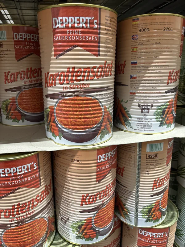 Karottensalat Depperts 4000 g