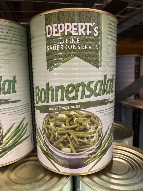 Grüne Bohnensalat Depperts 4000 g