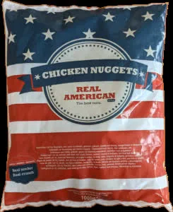 American Hühnchen-Nuggets 20gr 12x1 kg in Karton
