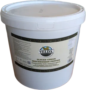 Peperoni Eimer (VELDA) geschinitten 12 kg