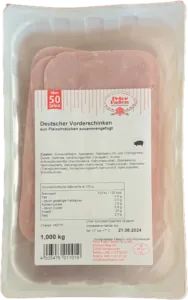 Vorderschinken, eckig geschnitten 8x1kg
