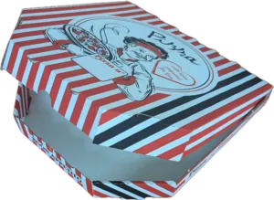 Pizzabox 24x24x3 cm 100 Stk in Pack