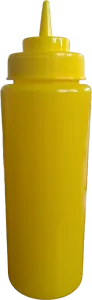 Quetschflasche gelb 0,70 l h24cm