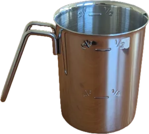 Messbecher 1 Liter Inox