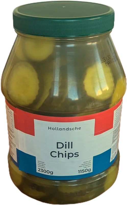 Dill Gurken geschnitten 2x2400 g