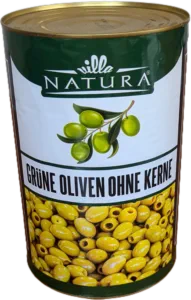 Oliven grün ohne Kern 6x4250 gr