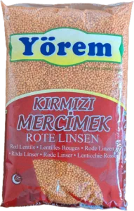 Rote Linsen 6x2,5 kg Sack