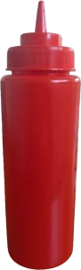 Quetschflasche Rot