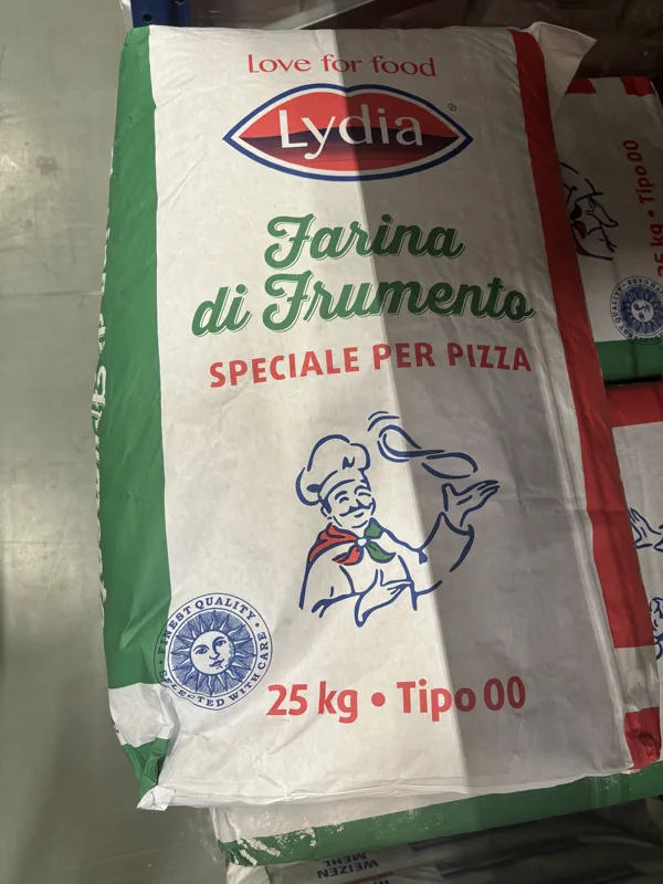 Mehl Typ 00 (Lydia) 25 kg Sack