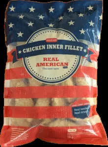Hühnchen Innenfilet American Paniert 40gr 5x1kg Pack