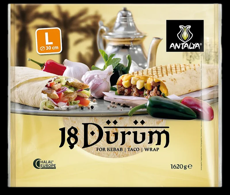 Antalya Dürüm Tortillas 30cm 6x18 stck.